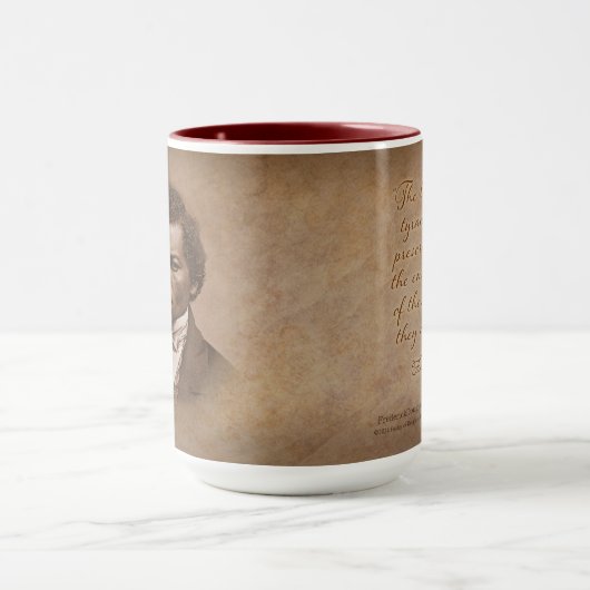 Frederick Douglass Quote Mok "Endurance" (Midden)