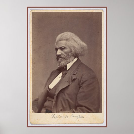 Frederick Douglass, redenaar, staatsman Poster (Voorkant)