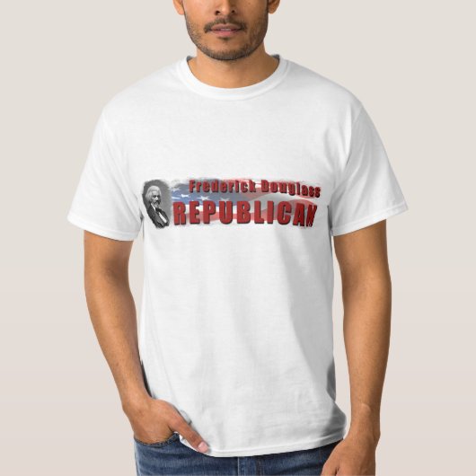 Frederick Douglass Republican T-shirt (Voorkant)