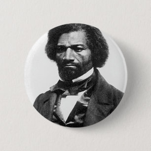 Frederick Douglass Ronde Button 5,7 Cm