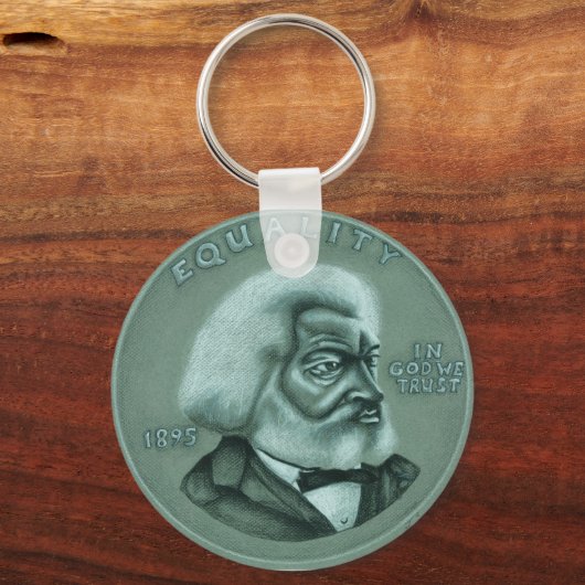 Frederick Douglass Sleutelhanger (Voorkant)