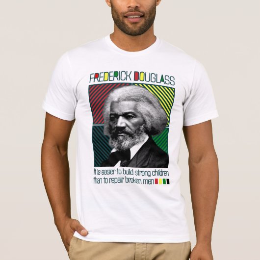 FREDERICK DOUGLASS - Sterke kinderen T-shirt (Voorkant)