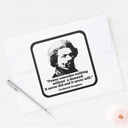Frederick Douglass Sticker (Envelop)