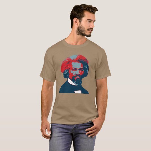 Frederick Douglass T-shirt (Voorkant volledig)