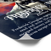 Frederick Douglass Zwart Geschiedenis Maand Klaslo Poster (Hoek)