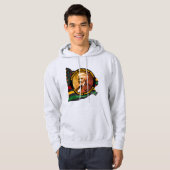 FREDERICK DOUGLASS Zwarte Geschiedenis Maand Hoodie (Voorkant volledig)