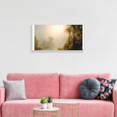Frederick Edwin Church_Morning in de tropen Canvas Afdruk (Insitu (Woonkamer))