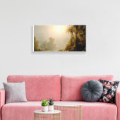 Frederick Edwin Church_Morning in de tropen Canvas Afdruk (Insitu (Woonkamer))