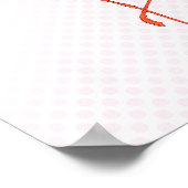 Frederick Flamingo Poster (Hoek)