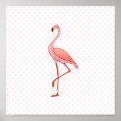 Frederick Flamingo Poster (Voorkant)