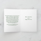 Frederick & het Venster van Kerstmis van Nelson Feestdagen Kaart (Binnen)