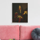 Frederick I, Kurprinz van Brandenburg Canvas Afdruk (Insitu (Woonkamer))