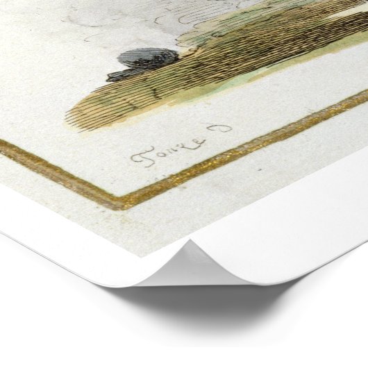 Frederick II "de Grote" (1712-86) koning van Pruis Poster (Hoek)