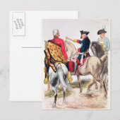 Frederick II de Grote Briefkaart (Voorkant / Achterkant)