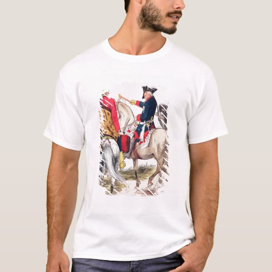 Frederick II de Grote T-shirt (Voorkant)