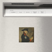 Frederick II de Grote van Pruisen, 1764 Magneet (Insitu (Vaatwasser))