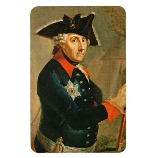 Frederick II De Grote van Pruisen 1764 Magneet (Verticaal)