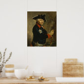 Frederick II de Grote van Pruisen, 1764 Poster (Keuken)