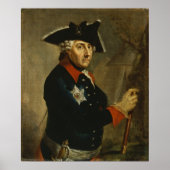 Frederick II de Grote van Pruisen, 1764 Poster (Voorkant)
