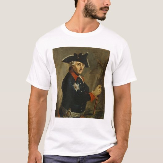 Frederick II de Grote van Pruisen, 1764 T-shirt (Voorkant)