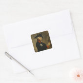 Frederick II de Grote van Pruisen, 1764 Vierkante Sticker (Envelop)