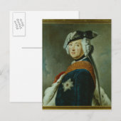 Frederick II de Grote van Pruisen Briefkaart (Voorkant / Achterkant)