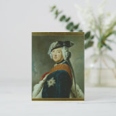 Frederick II de Grote van Pruisen Briefkaart (Staand voorkant)