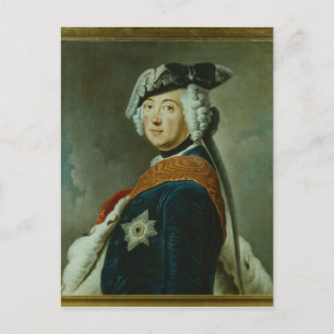 Frederick II de Grote van Pruisen Briefkaart