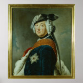 Frederick II de Grote van Pruisen Poster (Voorkant)