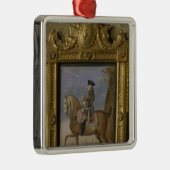 Frederick II over horseback Metalen Ornament (Rechts)
