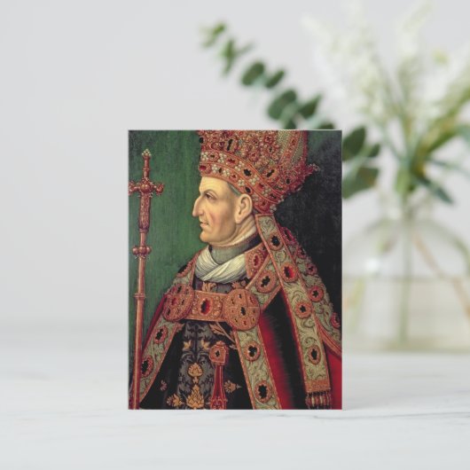 Frederick III van de Duitse Heilige Romeinse keize Briefkaart (Staand voorkant)