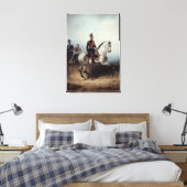 Frederick III Wilhelm op het Bornstedter Field Canvas Afdruk (Insitu (Slaapkamer))