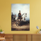 Frederick III Wilhelm op het Bornstedter Field Canvas Afdruk (Insitu (Woonkamer))