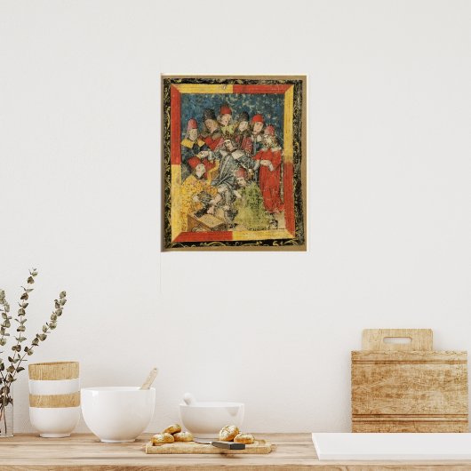 Frederick III's berekening Poster (Keuken)