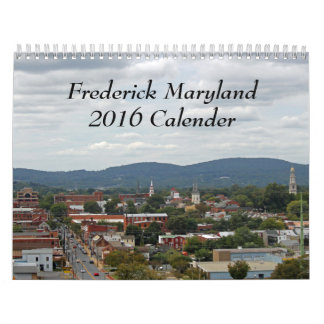 Frederick Maryland Agenda 2016 Kalender