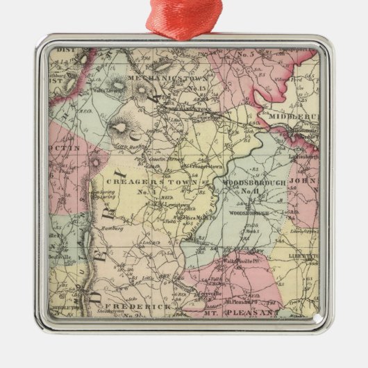 Frederick Metalen Ornament (Voorkant)