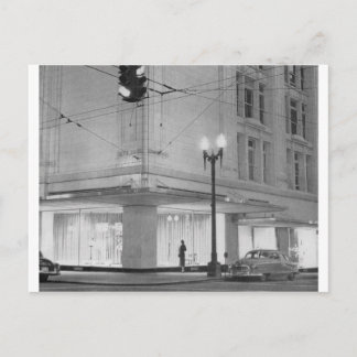 Frederick & Nelson, nacht uitzicht c1952 Briefkaart