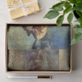 Frederick Remington Westerse Kunst “De Stampede” Tissuepapier (Geschenk)