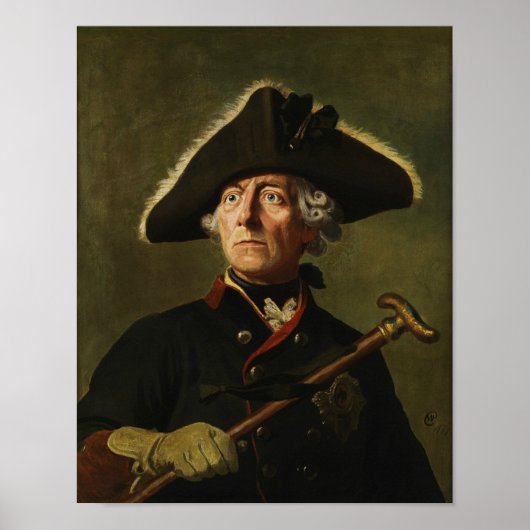 Frederick the Great Painting Poster (Voorkant)