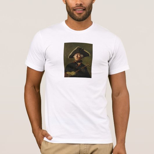 Frederick the Great Painting T-shirt (Voorkant)