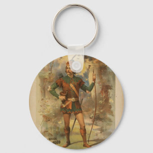 Frederick warde, "Runnyede", Robin Hood Vintage Th Sleutelhanger