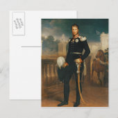 Frederick William III, koning van Pruisen Briefkaart (Voorkant / Achterkant)