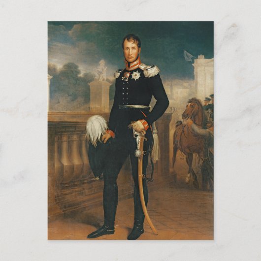 Frederick William III, koning van Pruisen Briefkaart (Voorkant)