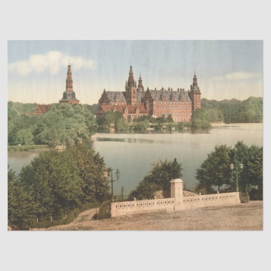 Fredericksborg Castle I, Kopenhagen, Denemarken Tissuepapier (Voorkant)