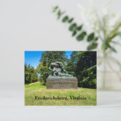 Fredericksburg Battlefield in Virginia Briefkaart (Staand voorkant)