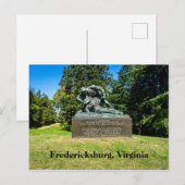 Fredericksburg Battlefield in Virginia Briefkaart (Voorkant / Achterkant)
