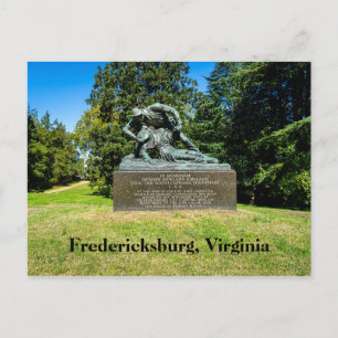 Fredericksburg Battlefield in Virginia Briefkaart