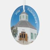 Fredericksburg Museum, Ornament Texas (Voorkant links)