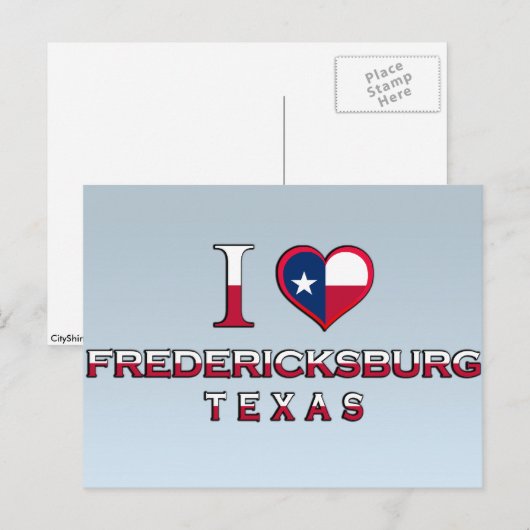 Fredericksburg, Texas Briefkaart (Voorkant / Achterkant)