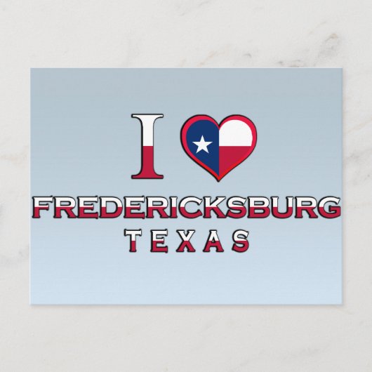 Fredericksburg, Texas Briefkaart (Voorkant)